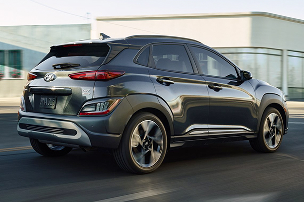 2022 Kona on city street