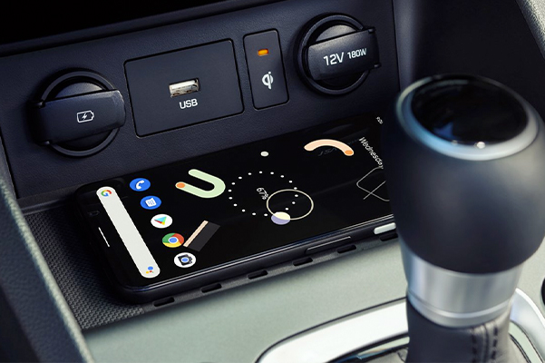 2022 Kona wireless charging